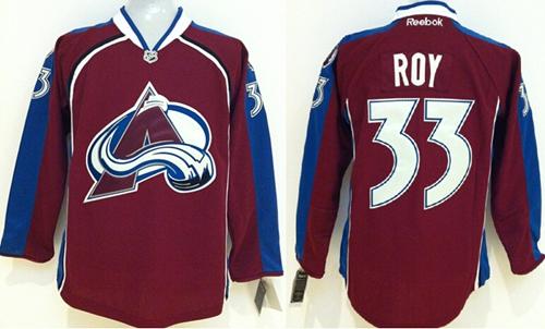 Patrick Roy Colorado Avalanche red jersey