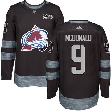 Lanny McDonald Colorado Avalanche black jersey