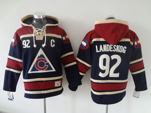 Gabriel Landeskog Colorado Avalanche navy jersey