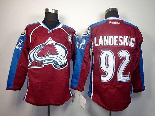 Gabriel Landeskog Colorado Avalanche red Home jersey