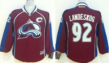 Gabriel Landeskog Colorado Avalanche red jersey