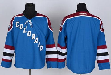 Custom Colorado Avalanche blue jersey
