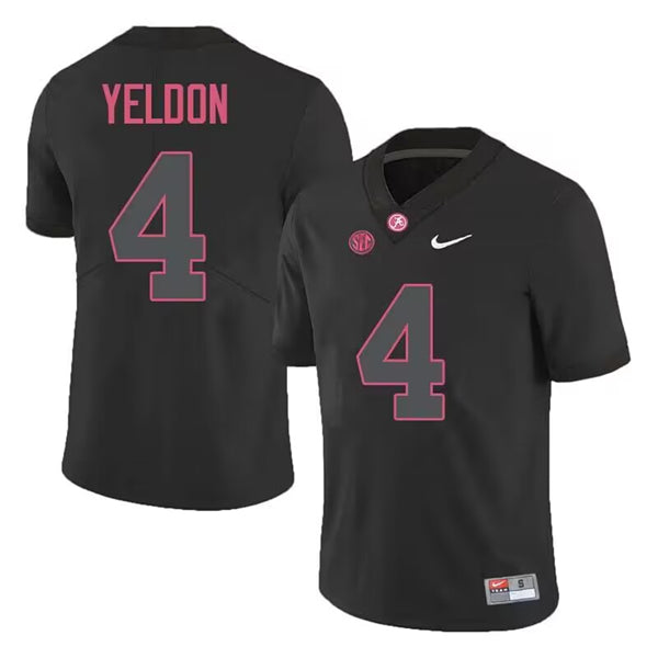 T.J. Yeldon Alabama Crimson Tide black jersey