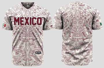 Aztec Mexico Baseball jersey