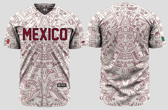 Aztec Mexico Baseball jersey
