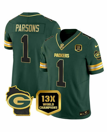 Micah Parsons Green Bay Packers green Vapor jersey