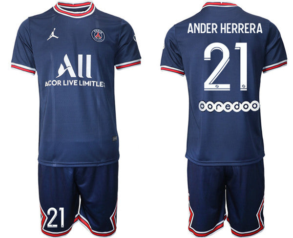 Ander Herrera Paris Saint-Germain blue jersey