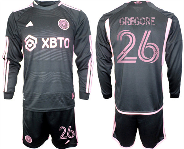 Gregore Inter Miami CF black Away jersey