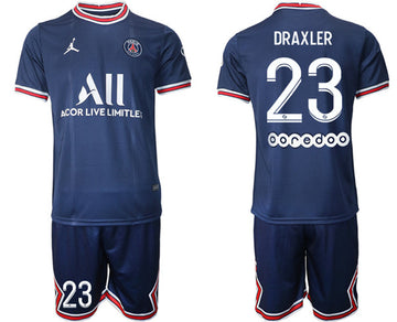 Draxler Paris Saint-Germain blue jersey