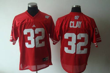 Wisconsin Badgers red jersey
