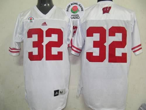Wisconsin Badgers white Game jersey