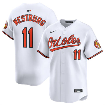 Jordan Westburg Baltimore Orioles white Home jersey