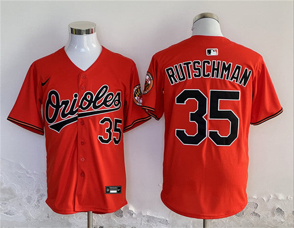 Adley Rutschman Baltimore Orioles orange jersey