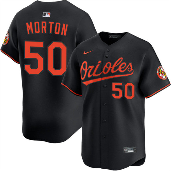 Charlie Morton Baltimore Orioles black Alternate jersey