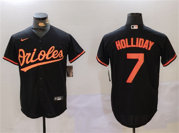 Jackson Holliday Baltimore Orioles black jersey