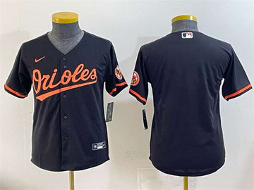 Custom Baltimore Orioles black jersey