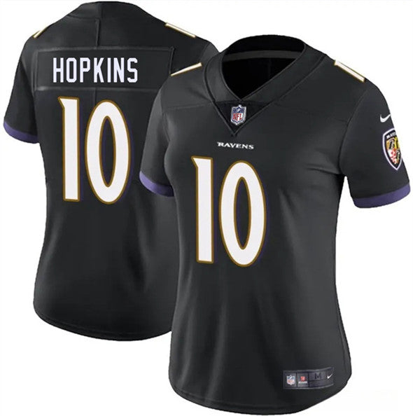 DeAndre Hopkins Baltimore Ravens black Vapor jersey