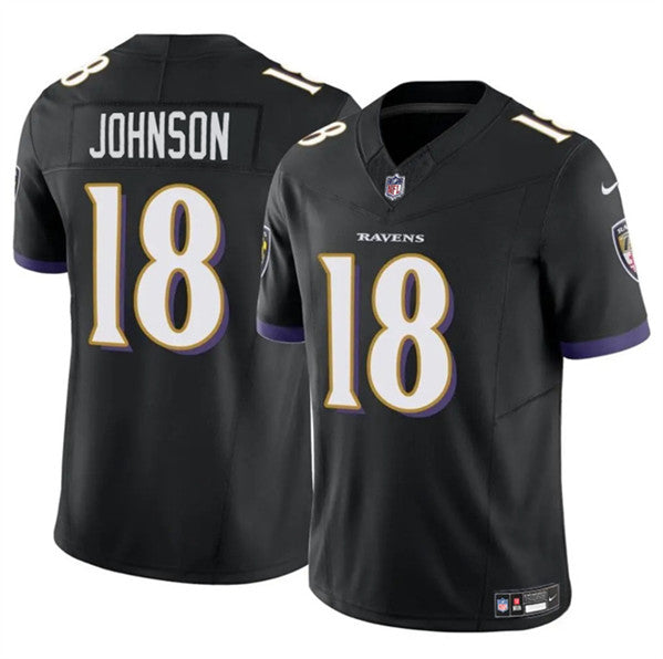 Diontae Johnson Baltimore Ravens black jersey