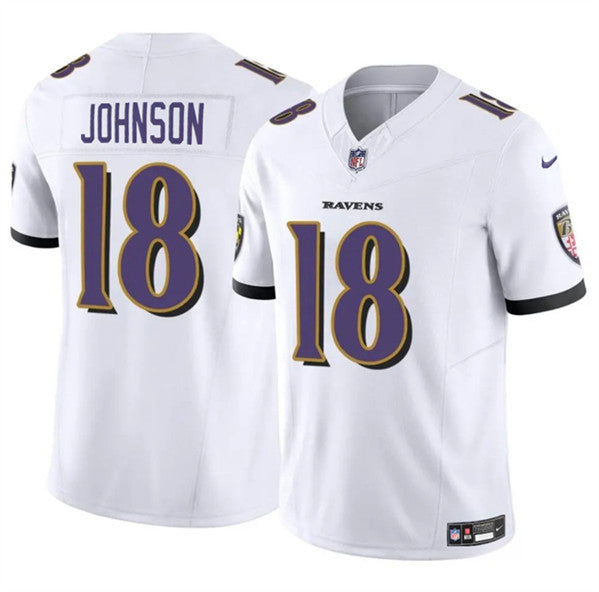 Diontae Johnson Baltimore Ravens white jersey