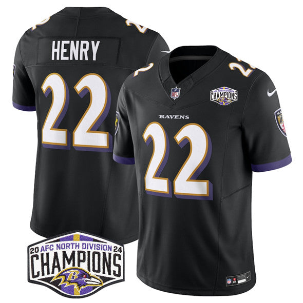 Derrick Henry Baltimore Ravens black jersey