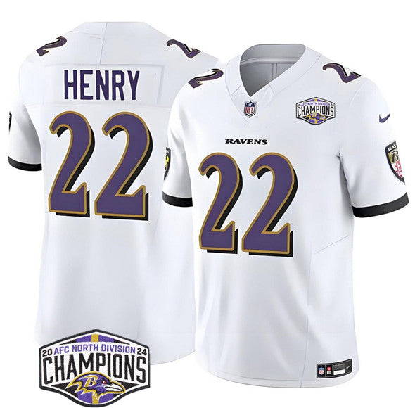 Derrick Henry Baltimore Ravens white jersey