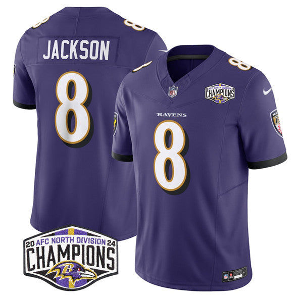 Lamar Jackson Baltimore Ravens purple jersey