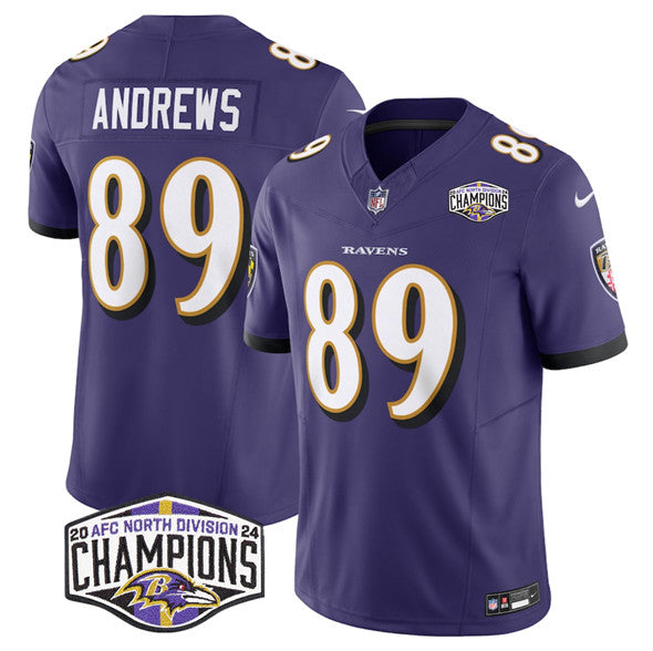 Mark Andrews Baltimore Ravens purple jersey
