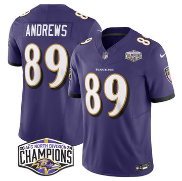 Mark Andrews Baltimore Ravens purple jersey