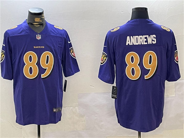 Mark Andrews Baltimore Ravens purple jersey