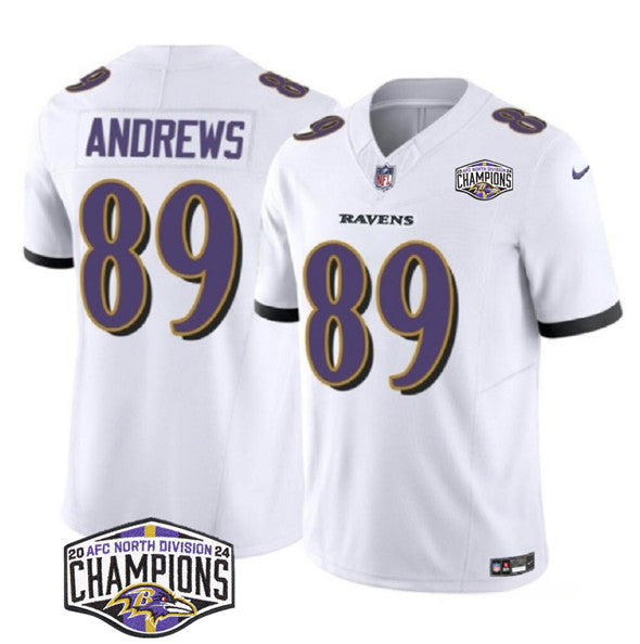 Mark Andrews Baltimore Ravens white jersey