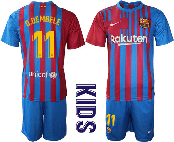 Dembele Barcelona Home jersey