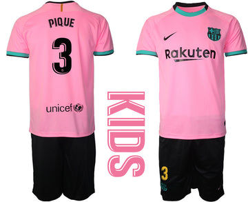 Pique Barcelona Away jersey