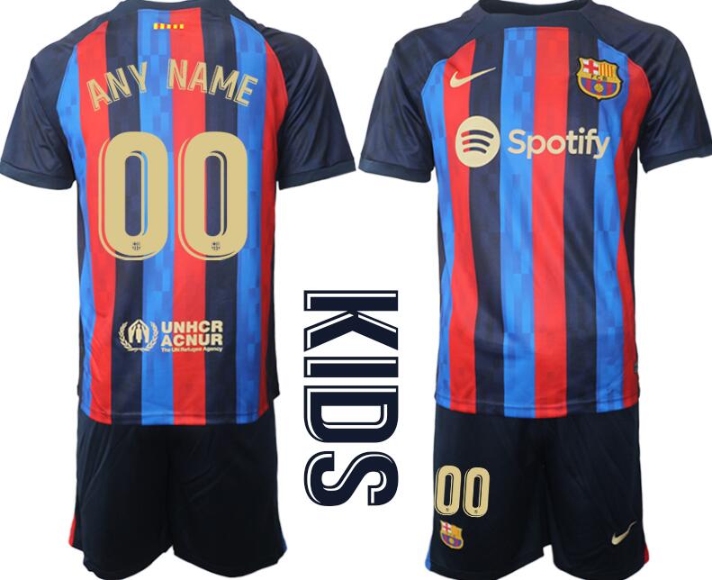 Custom Barcelona Home jersey