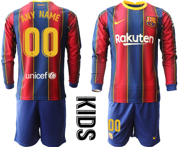 Custom Barcelona Home jersey