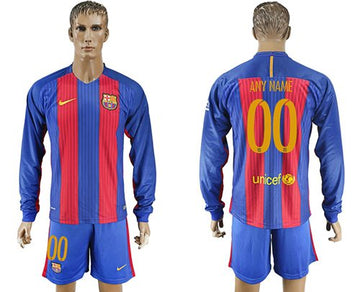 Custom Barcelona Home jersey