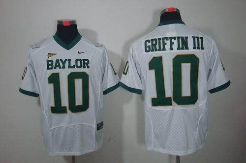 Bears Baylor Bears white jersey