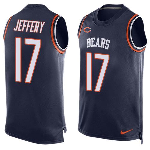 Alshon Jeffery Chicago Bears navy jersey