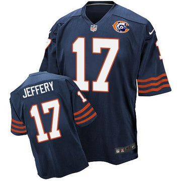 Alshon Jeffery Chicago Bears navy Elite jersey