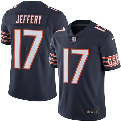 Alshon Jeffery Chicago Bears navy jersey