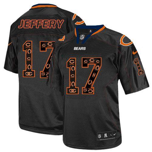 Alshon Jeffery New Chicago Bears black Elite jersey