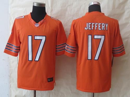 Alshon Jeffery Chicago Bears orange Alternate jersey