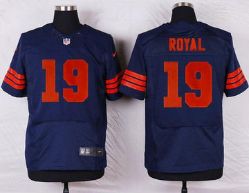 Eddie Royal Chicago Bears navy Elite jersey