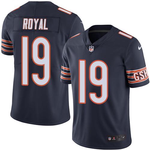 Eddie Royal Chicago Bears navy jersey