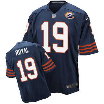 Eddie Royal Chicago Bears navy Elite jersey