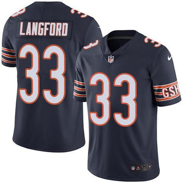Jeremy Langford Chicago Bears navy jersey