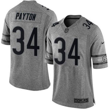Walter Payton Chicago Bears gray jersey