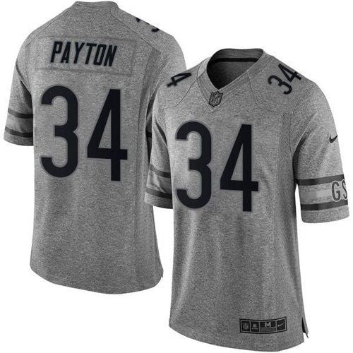 Walter Payton Chicago Bears gray jersey