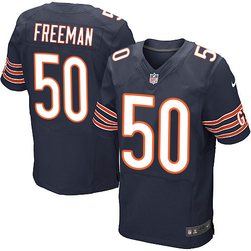 Jerrell Freeman Chicago Bears navy Elite jersey