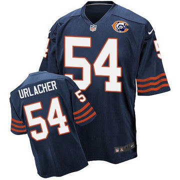 Brian Urlacher Chicago Bears navy Elite jersey
