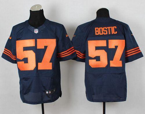 Jon Bostic Chicago Bears navy Elite jersey